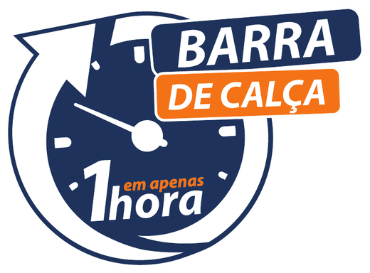 Barra de calça em apenas 1 hora
